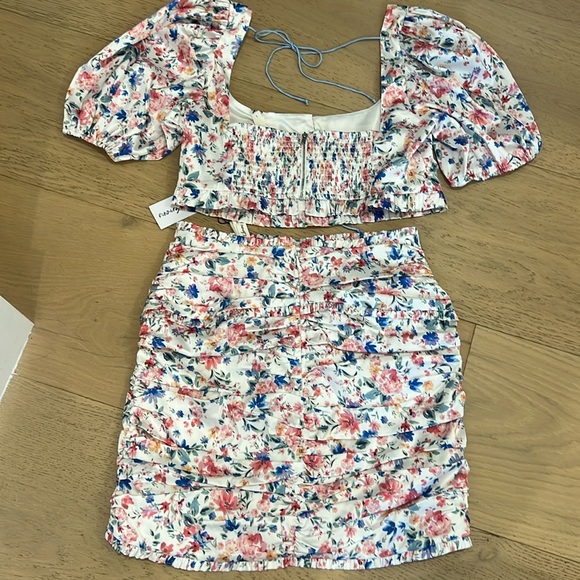 For Love & Lemons two piece skirt and crop top - Picture 7 of 8